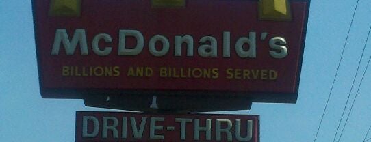 McDonald's is one of Jeremy : понравившиеся места.