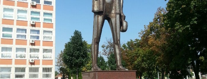 Ércbányász szobor is one of foursquare.