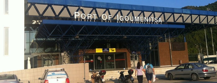 Port of Igoumenitsa is one of The Seven Ten Split Bagde.