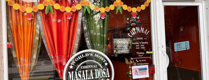 Chennai Masala Dosa is one of Sitos donde ir.