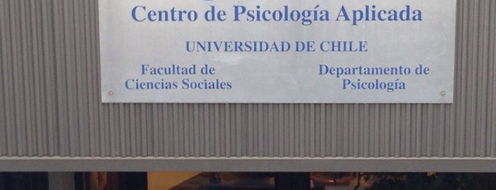 Psicologia Universidad de Chile is one of Lugares que frecuento.