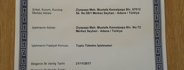 Seyhan İlçe Tarım Müdürlüğü is one of ADANA.
