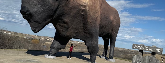 World's Largest Buffalo is one of Quirky Landmarks USA.