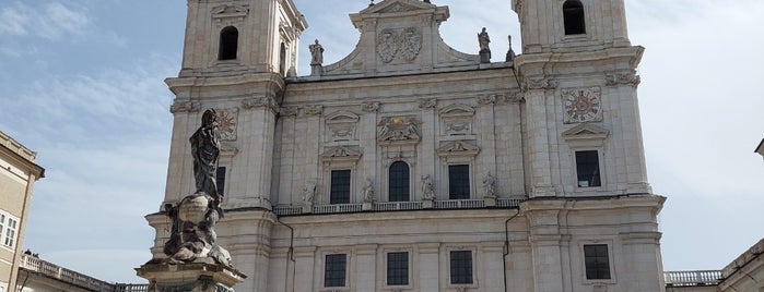 Domplatz is one of Salzburg 🇦🇹.