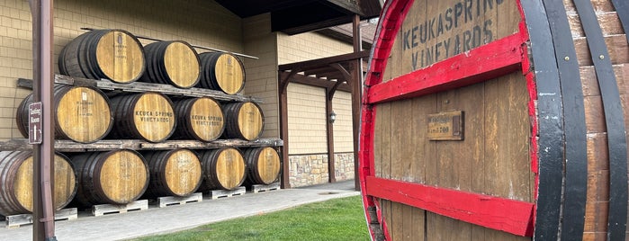 Keuka Spring Vineyards is one of Finger Lakes Wine Trail & Some.