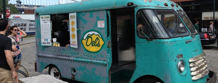 Del's NYC Frozen Lemonade is one of For NYC visitors.