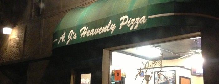 AJs Heavenly Pizza is one of Tiffin Hot Spots.