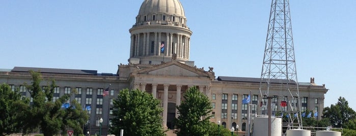 Oklahoma State Capitol is one of All Caps.