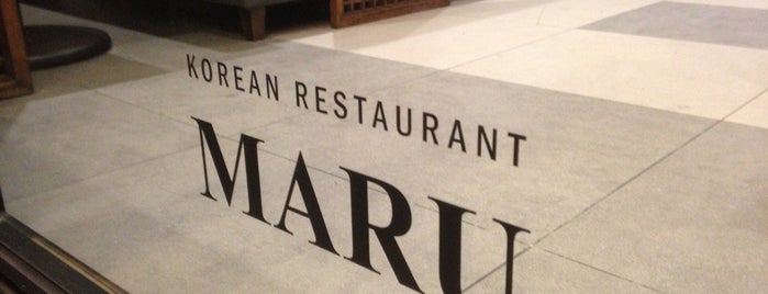 Maru Korean Restaurant is one of 8-bit : понравившиеся места.