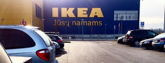 IKEA is one of Vilnius, Lithuania 🇱🇹.