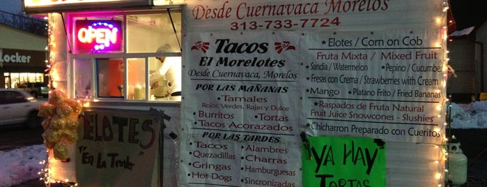 Tacos Morelotes is one of Taco Trucks of Detroit.