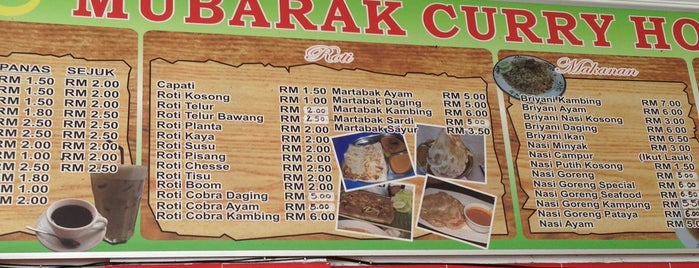 Mubarak Curry House is one of @Sabah,MY #9.