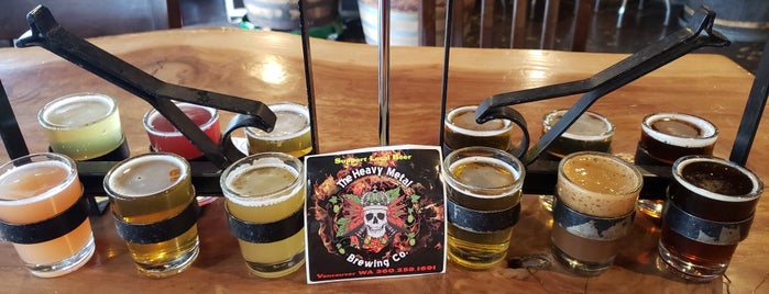 Heavy Metal Brewing Co. is one of Karan's Saved Places.