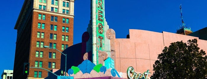 Crest Theater is one of California.
