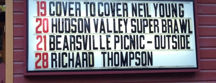 Bearsville Theater is one of A Weekend Away in Woodstock.
