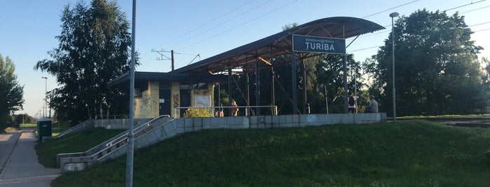 LDZ | Dzelzceļa stacija "BA Turība" is one of vietehiw.