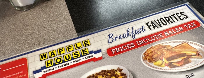 Waffle House is one of Places I have already been to.