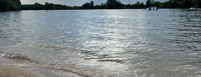 Jezero Ovčáry | Křenecké jezero is one of swim places.