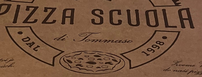 Pizza Scuola is one of Italian Prague.