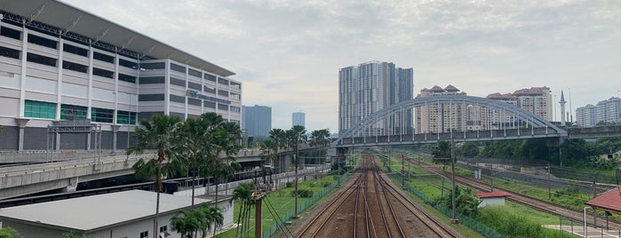 KTM Line - Bandar Tasik Selatan Station (KB04) is one of University.