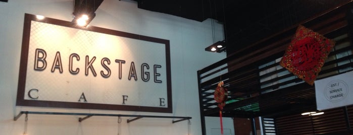 Backstage Cafe is one of CAFÉ.Singapore.