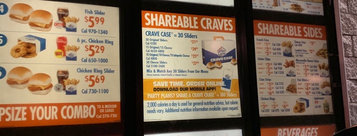 White Castle is one of Frequent Favorites.