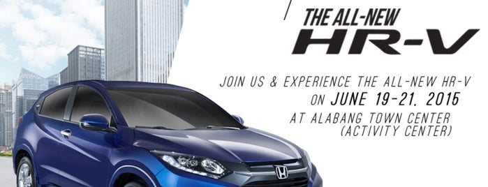 Honda Cars Alabang is one of Guide to Muntinlupa City's best spots.