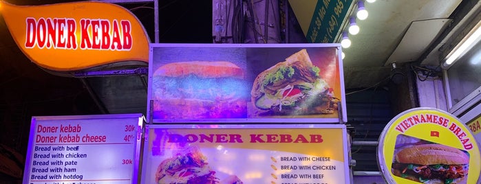 Bánh Mỳ Doner Kebab A. Nguyên is one of My Favorite.