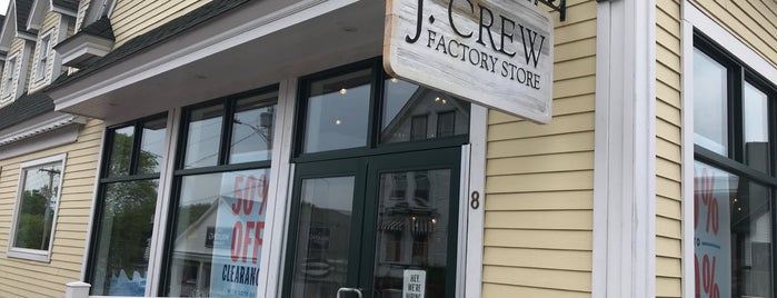 J.Crew Factory is one of Maine.