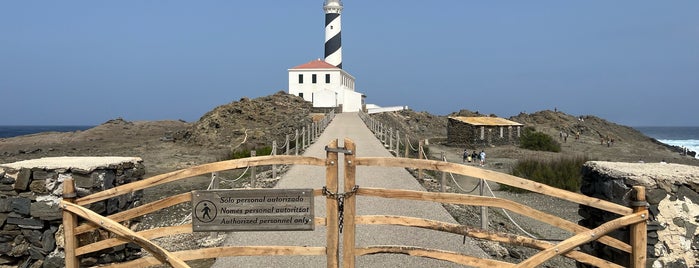Far de Favàritx is one of Menorca.
