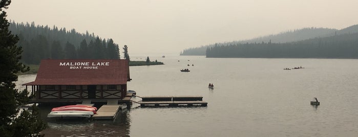 Maligne Lake Cruise is one of Lieux qui ont plu à Heloisa.