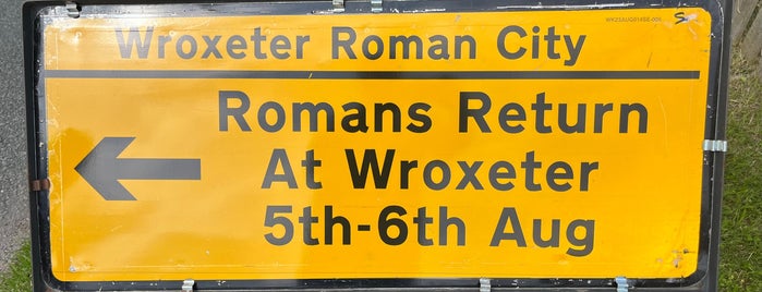 Wroxeter Roman City is one of England.