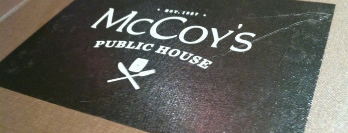 McCoy's Public House is one of KC Burger Joints.