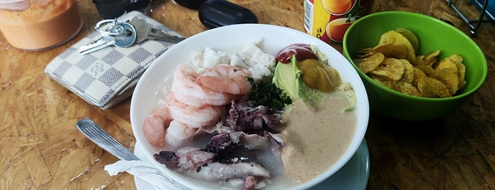 Cevicheria Carmaos is one of Guayaquil's Foodie Spots: Huecos Pepa Guayacos.