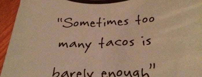 Mission Taco Joint is one of สถานที่ที่ Micheal ถูกใจ.