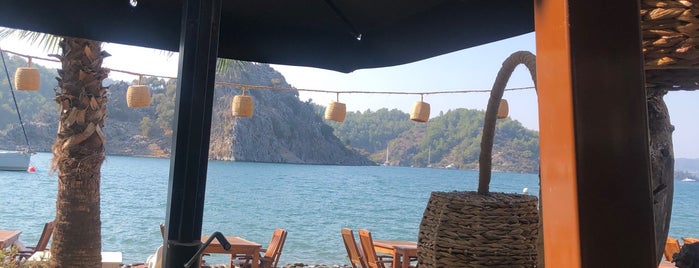 İncir Restaurant & Beach is one of Antalya-Muğla 2.