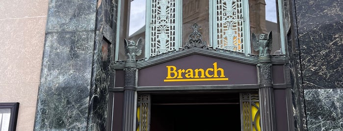 Branch & Night Drop is one of Cincinnati Lunch/Dinner.