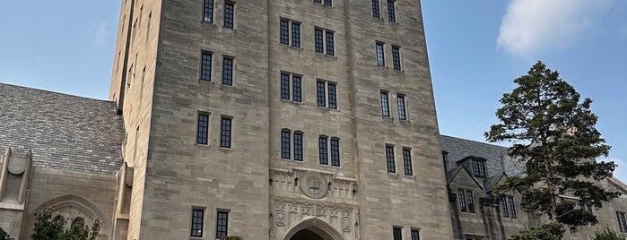 Indiana Memorial Union is one of Bloomington Indiana.