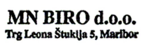 MN BIRO, RAČUNOVODSKE IN DRUGE STORITVE, d.o.o. is one of Pirs 2014_2.