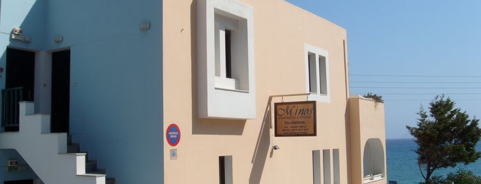 MINOS apartments & studios is one of Άγιος Νικόλαος best spots.