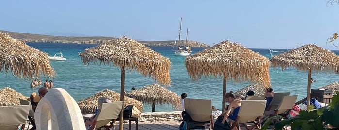 Golden Beach Hotel-Restaurant-Bar is one of Paros.