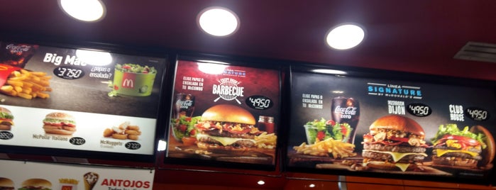 McDonald's is one of Burgers.cl.