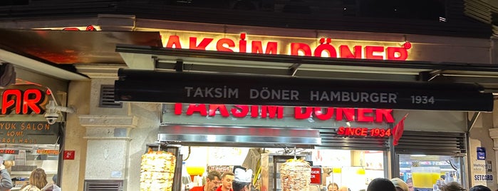 Taksim Döner is one of Gittiğim Yerler.