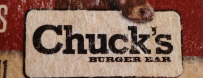 Chuck's Burger Bar is one of You Gotta Eat Here! - List 1.