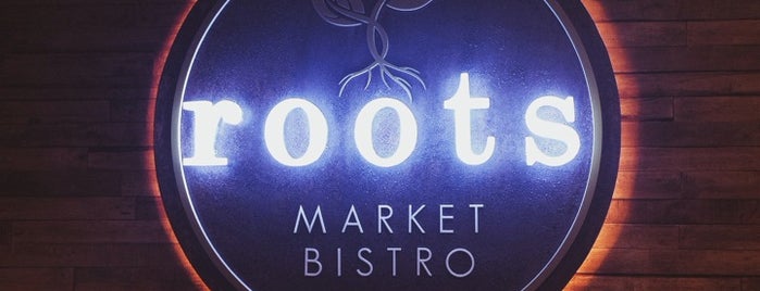 ROOTS Market Bistro is one of sirbrianm 님이 저장한 장소.