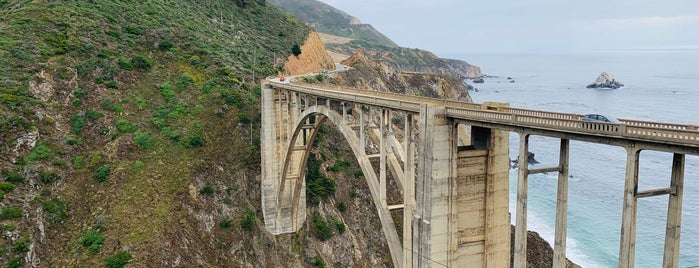 Bixby Creek Bridge is one of World Traveling via Instagram.