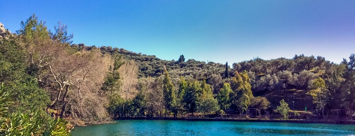 Zaros Lake is one of Crete.