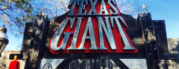 New Texas Giant is one of Six Flags Over Texas - The Big List.