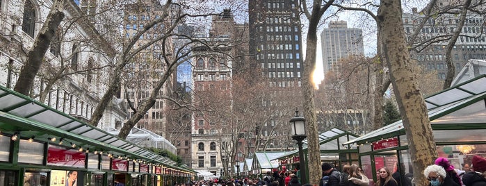 The Holiday Shops at Bryant Park is one of Tourist attractions NYC.