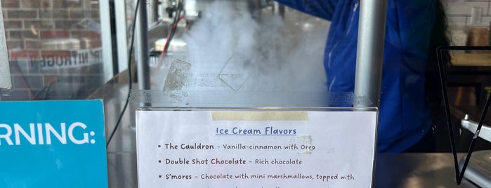 Cauldron Ice Cream is one of OED.